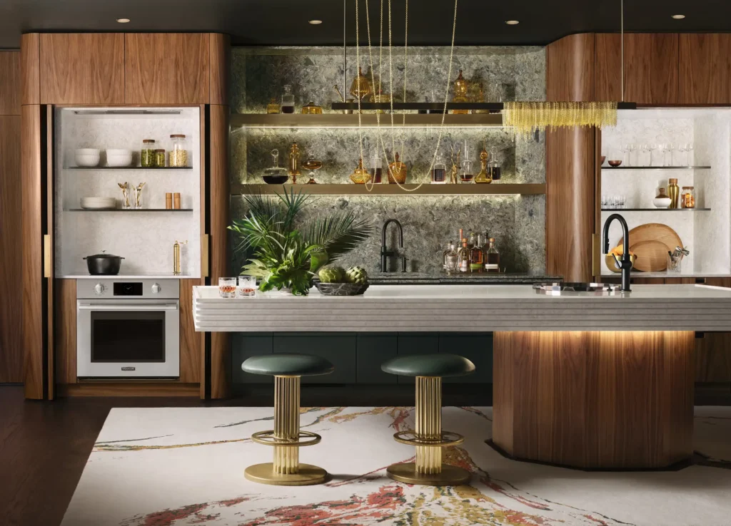 Bryan referenced the Kips Bay 2021 space by Yates Desygn when talking about 2026 design trends