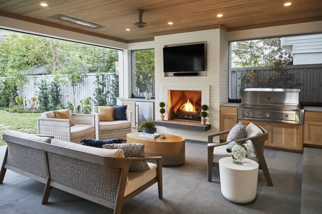 indoor-outdoor flow in the summer should be considered when planning a remodel