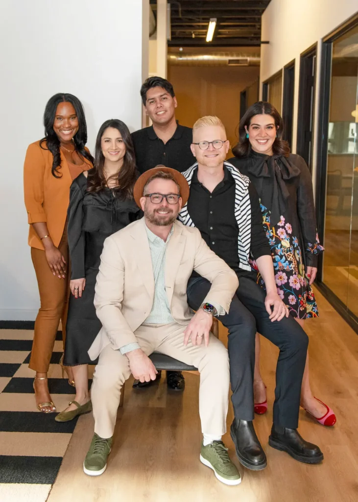 Interior design firm team in the Dallas Design District