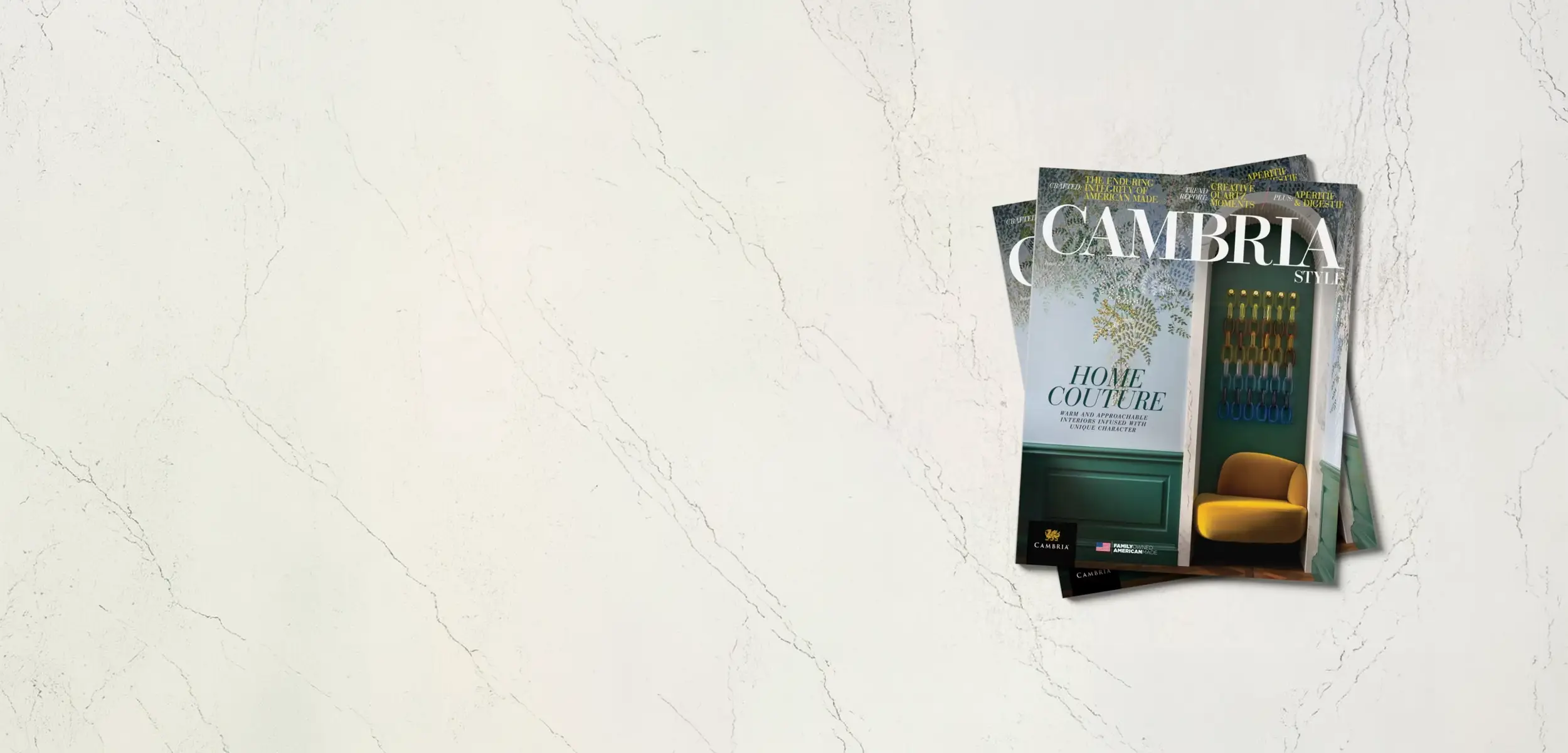 Bryan Yates appears on the Cambria Style Webinar to talk about 2026 design trends