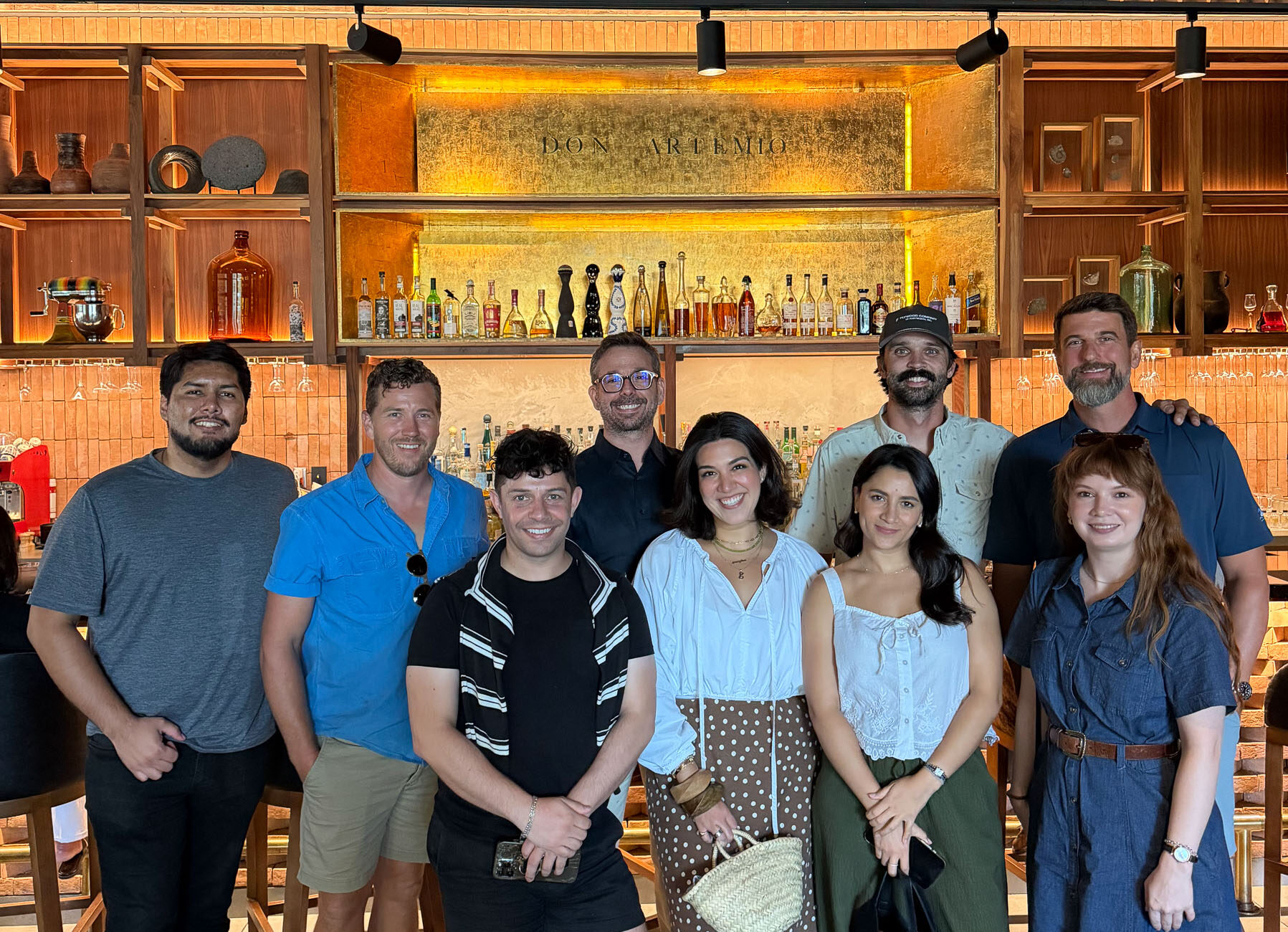 Yates Desygn team at the end of their interior design inspiration day in Fort Worth Texas