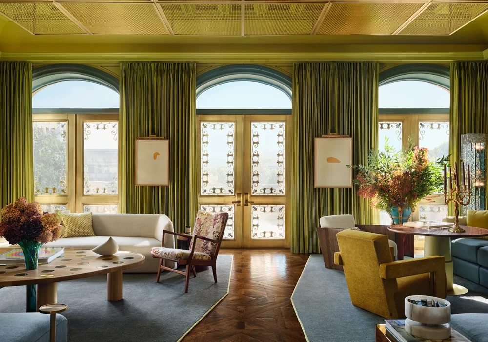 Yates Desygn's "The Parlour" room for Kips Bay Dallas 2025